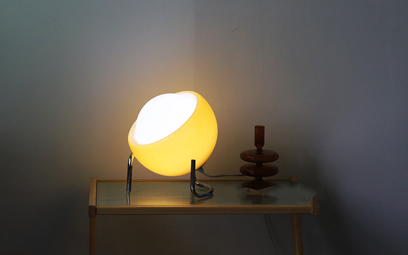 RETRO GLASS TABLE LAMP - ATMOSPHERIC NORDIC NIGHT LIGHTING | Ka-mostore