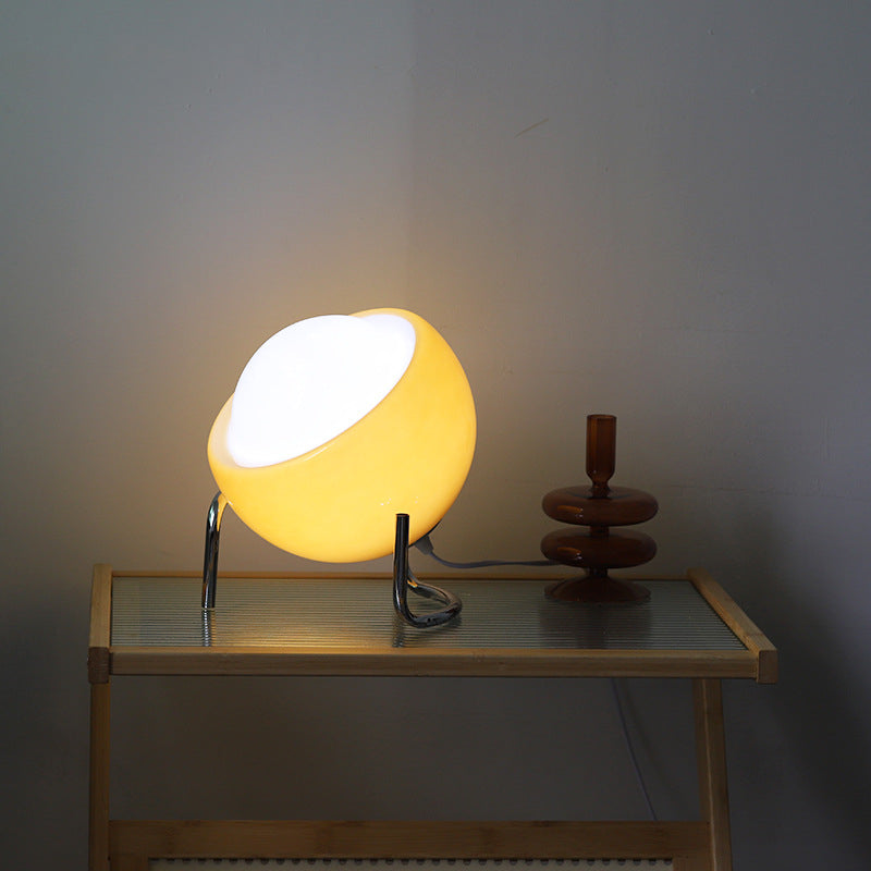 RETRO GLASS TABLE LAMP - ATMOSPHERIC NORDIC NIGHT LIGHTING | Ka-mostore