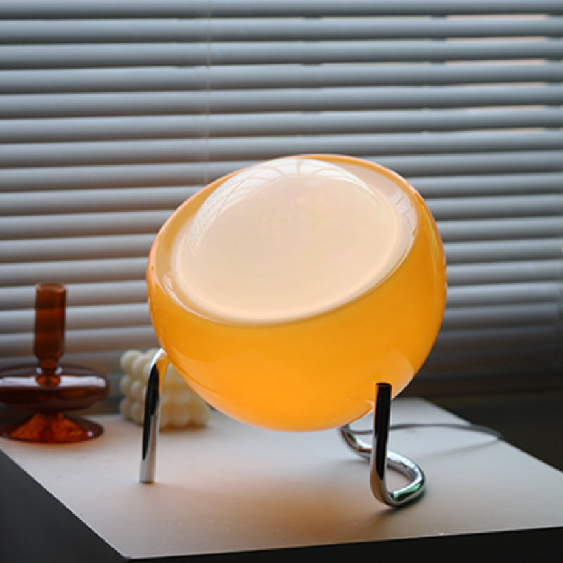RETRO GLASS TABLE LAMP - ATMOSPHERIC NORDIC NIGHT LIGHTING | Ka-mostore