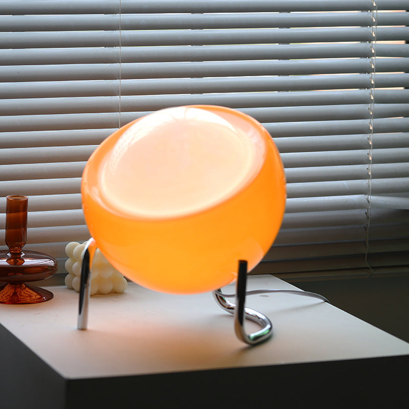 RETRO GLASS TABLE LAMP - ATMOSPHERIC NORDIC NIGHT LIGHTING | Ka-mostore