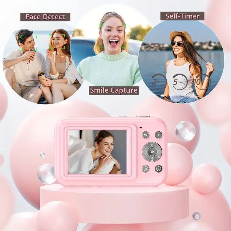 Vintage-Style Digital Camera with Modern Features | Ka-mostore