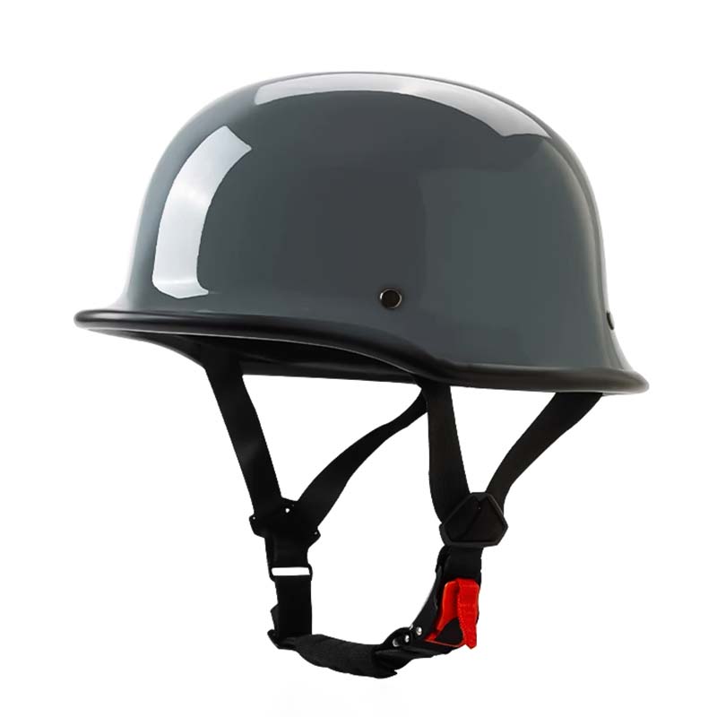 RidgeBolt Vintage Half-Face Helmet ECE DOT Certified | Ka-mostore