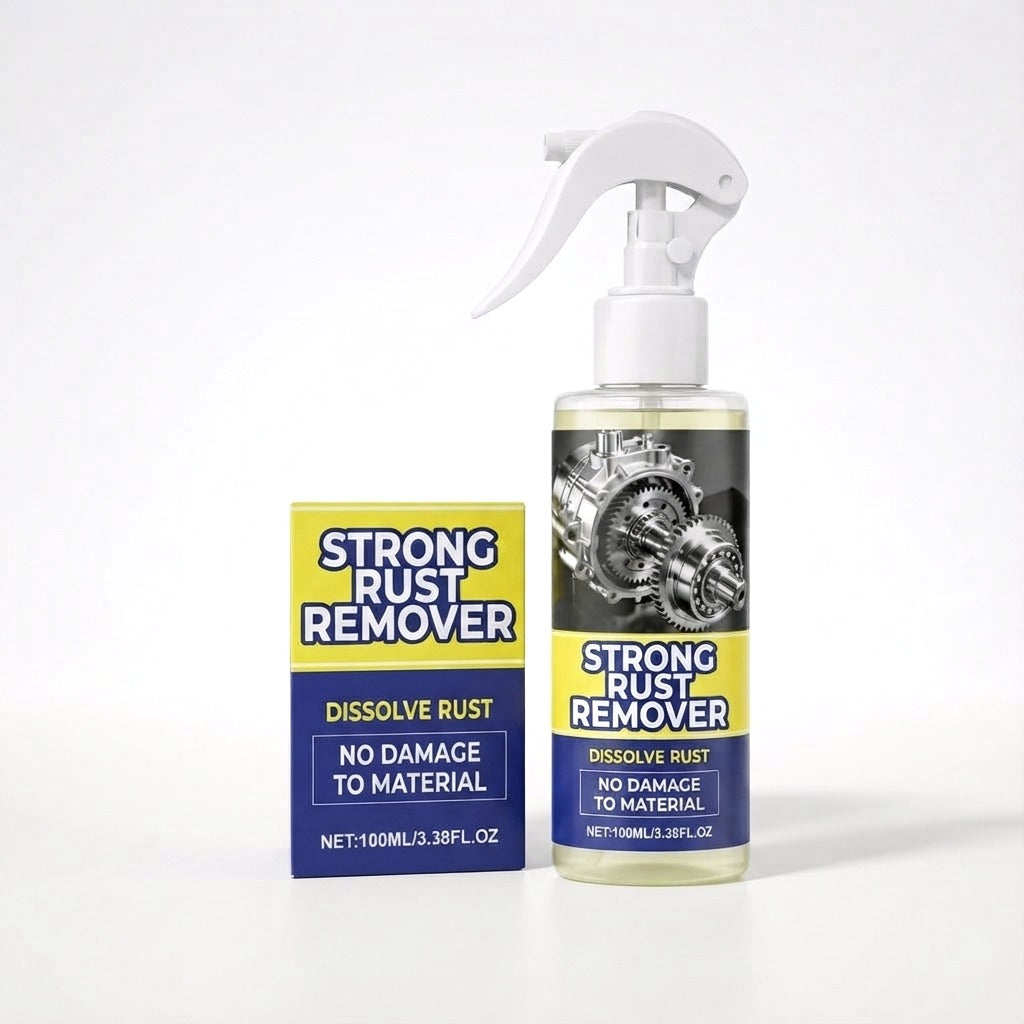 Szybko działający spray do usuwania rdzy — bez szorowania