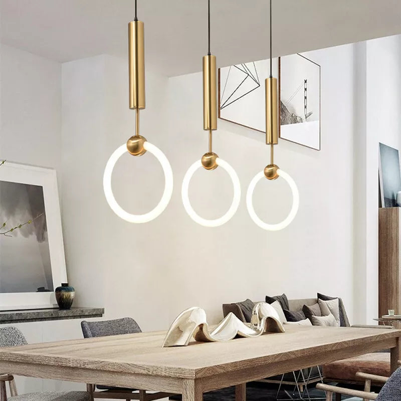 Asteri Nordic Pendant Light With LED For Dining Rooms And Kitchens Modern Scandinavian Ceiling Fixture