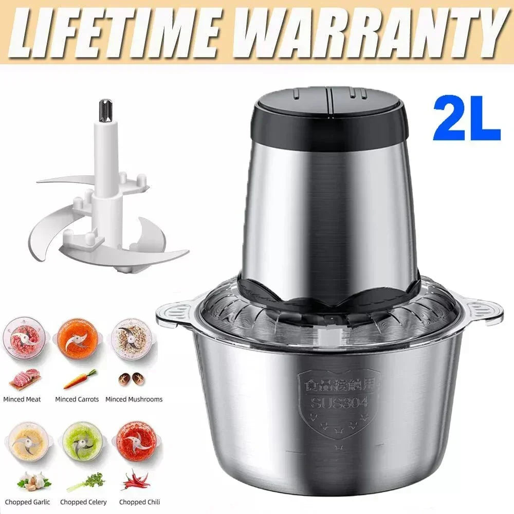 NovaBlend 2L-matblender — 300 W motor, 4D-blader i rustfritt stål