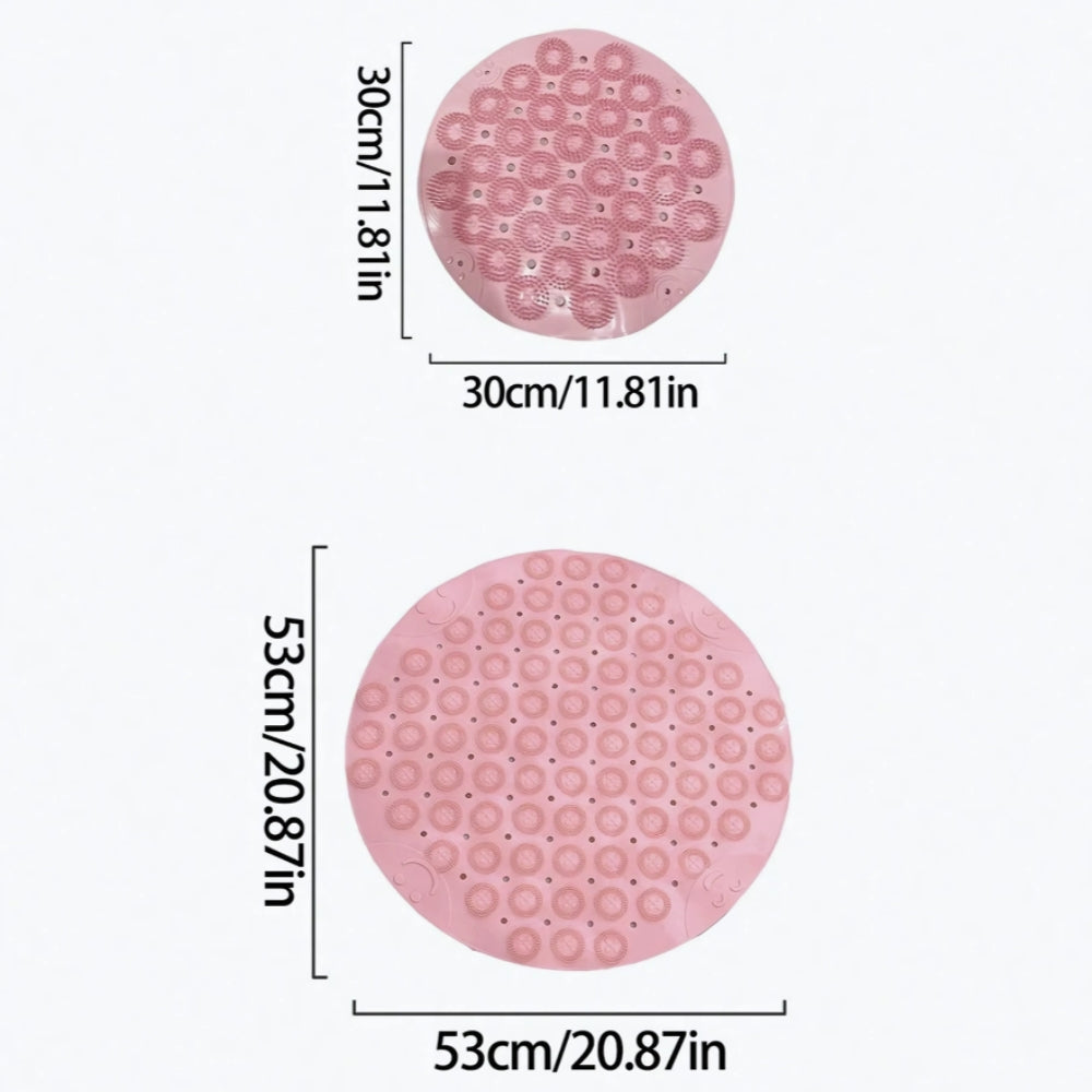 Safe Shower Round Non-Slip Mat | Ka-mostore