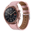 Moderní kožený řemínek Samsung Galaxy Watch 3 41 mm v růžové barvě