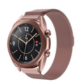 Pink Milanese Strap Compatible With Samsung Galaxy Watch 3 41mm