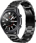 سوار ساعة Samsung Galaxy Watch 3 مقاس 45 مم — فولاذ مقاوم للصدأ أسود