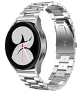 Correa de acero plateado para Samsung Galaxy Watch 4 de 40 mm