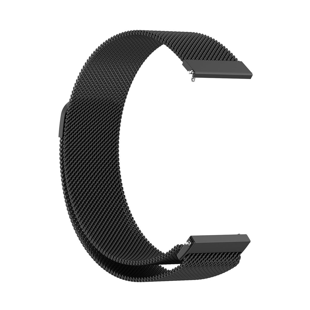 سوار ميلانيز أسود لساعة Samsung Galaxy Watch 4 مقاس 44mm