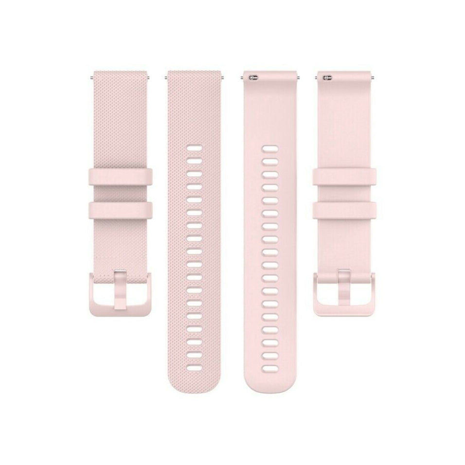 Premium Pink Silicone Strap — Direct Replacement For Samsung Galaxy Watch Active