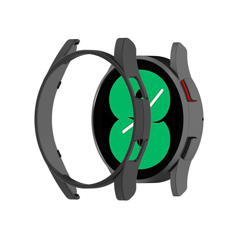 حافظة Samsung Galaxy Watch 4 سوداء من TPU — غلاف نحيف بمقاس 44 مم