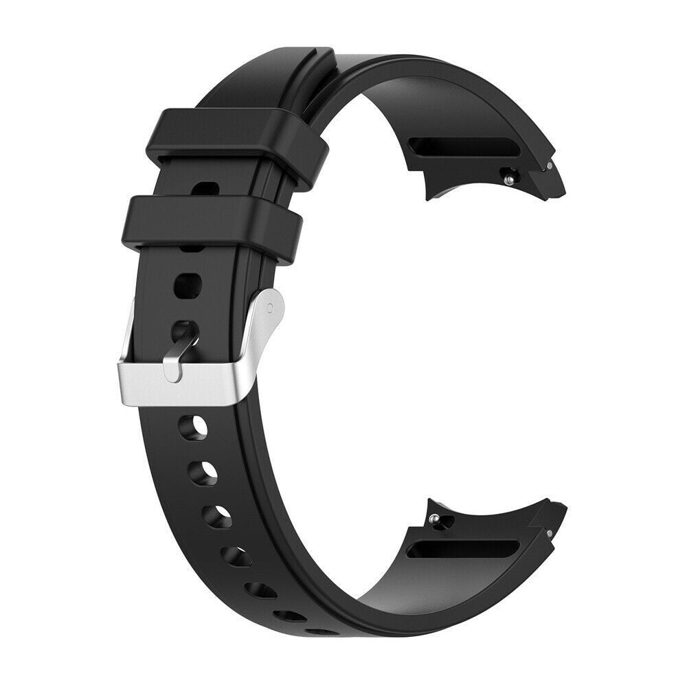 Samsung Galaxy Watch 6 Classic 47mm – černý silikonový řemínek s perfektním přiléhavým spojením bez mezer