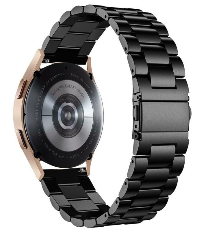 سوار Samsung Galaxy Watch 7 — 40mm من الفولاذ المقاوم للصدأ الأسود