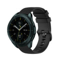 Samsung Galaxy Watch 42mm Strap — Premium Black Silicone