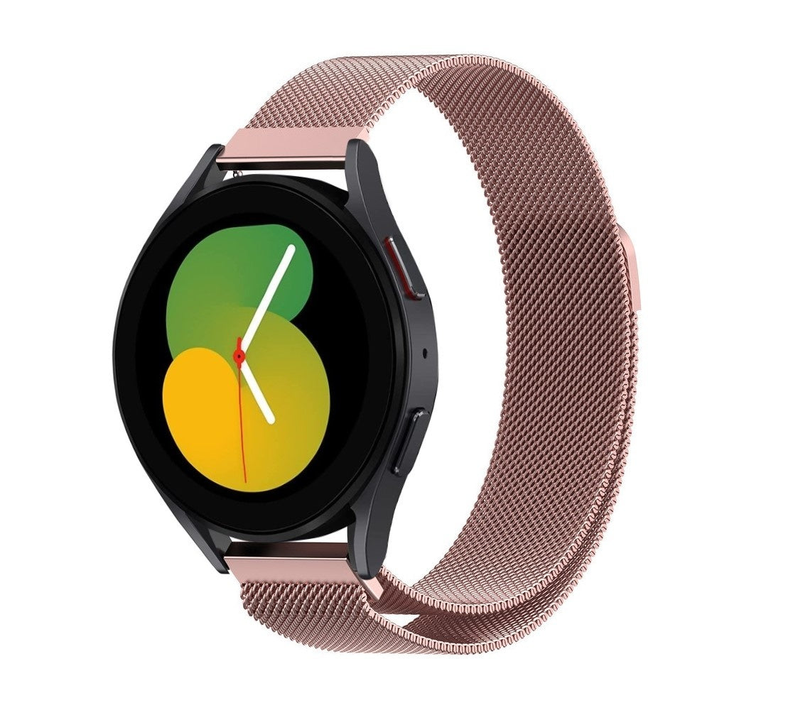 Rózsaszín milánói szíj Samsung Galaxy Watch 5 40 mm-es modellhez