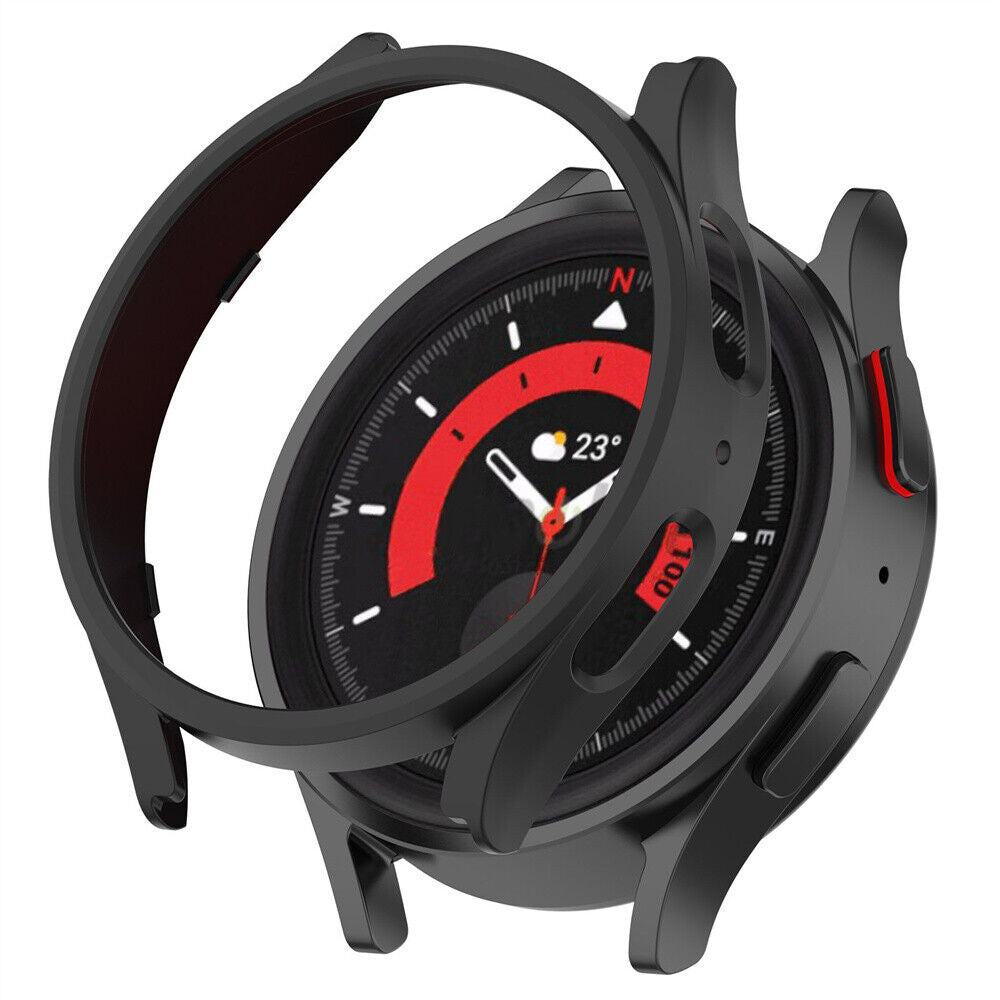 Fekete védő kemény tok Samsung Galaxy Watch 5 Pro készülékhez