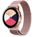 Růžový milánský řemínek pro Samsung Galaxy Watch Active