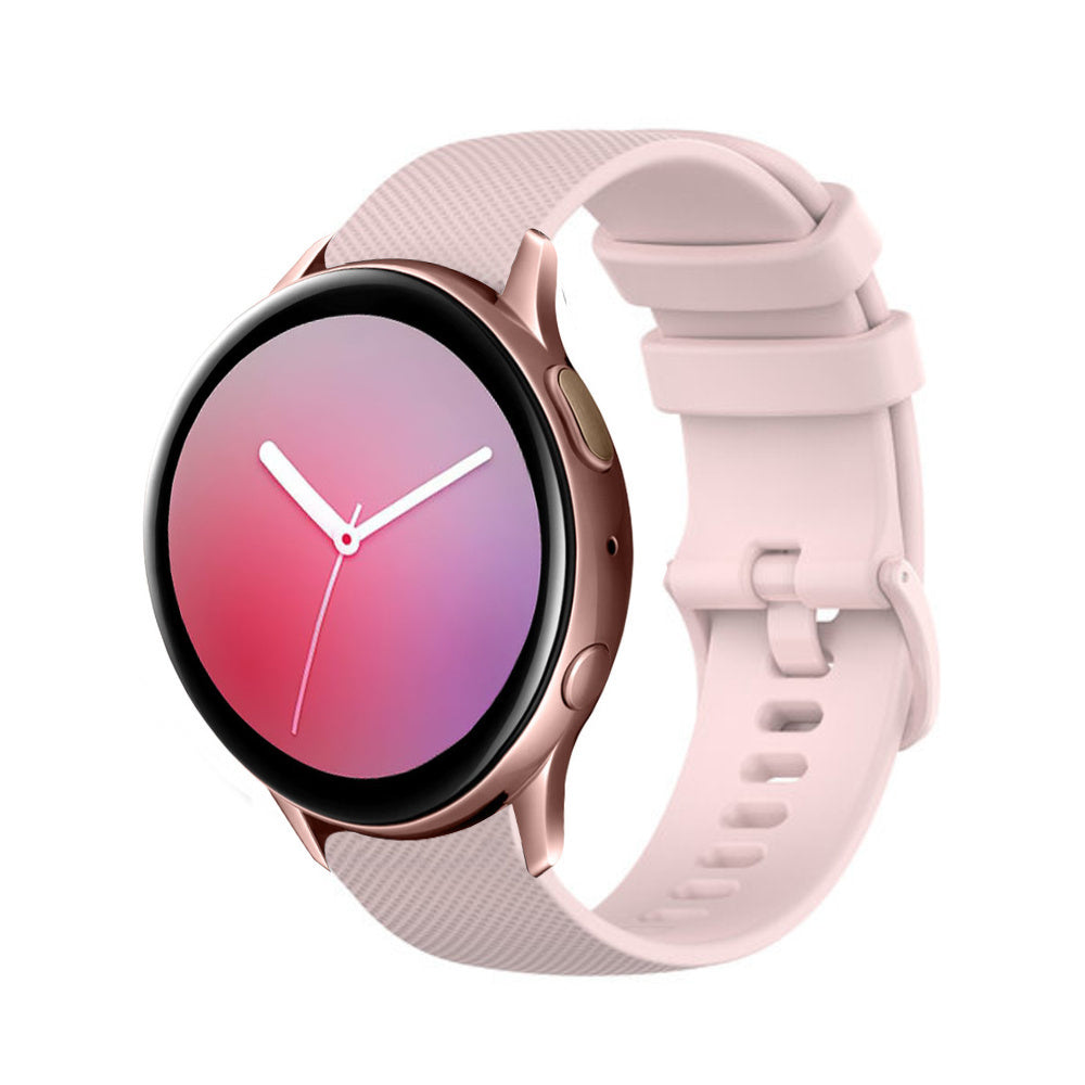Premium Pink Silicone Strap — Direct Replacement For Samsung Galaxy Watch Active