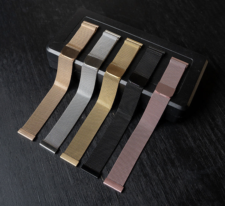 20mm Rose Gold Milanese Watch Strap — Quick Release