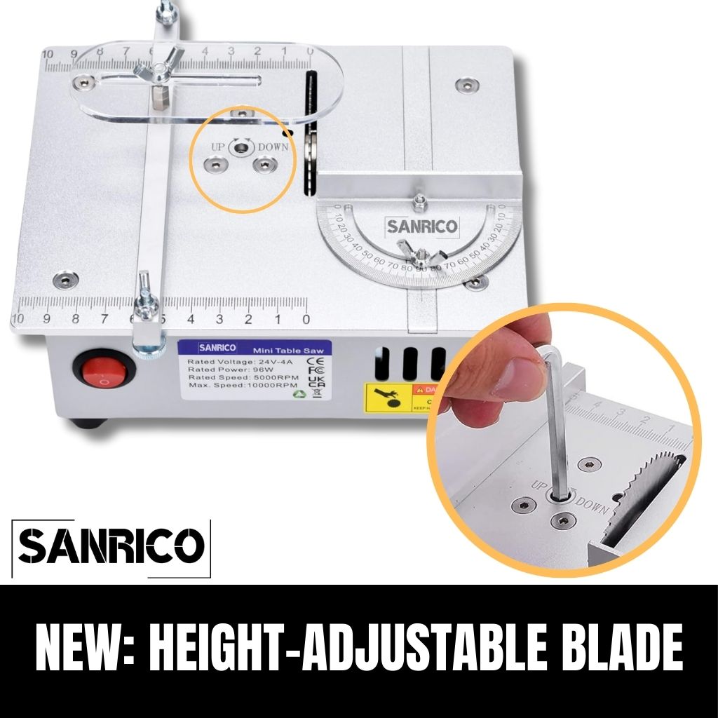 SANRICO Compact Table Saw for Crafting & DIY | Ka-mostore
