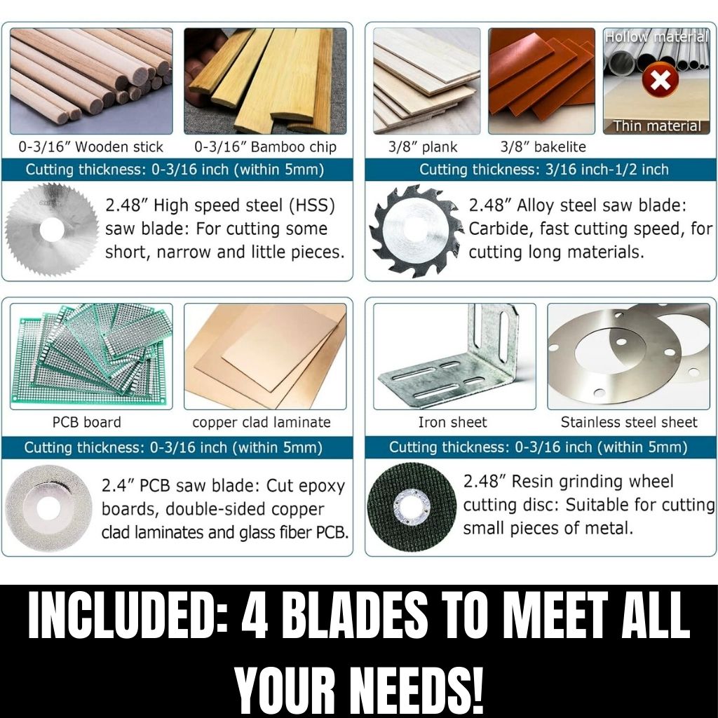 SANRICO Compact Table Saw for Crafting & DIY | Ka-mostore