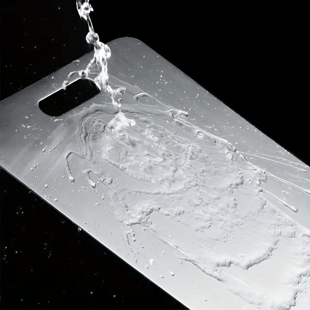 Edelora skärbräda i rostfritt stål — hygienisk, luktresistent köksskärbräda