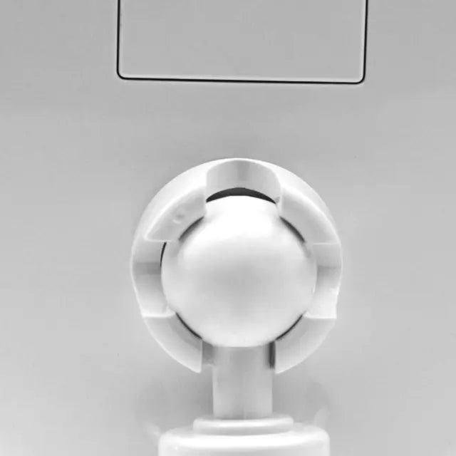 Kosmetix LED Makeup Mirror — 10× Magnification, Round Compact Design