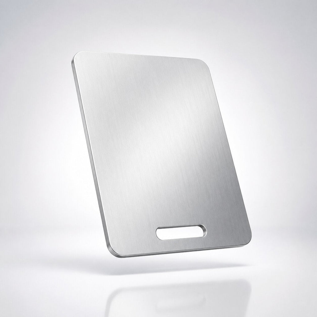 EdelBrett Stainless Steel Cutting Board — Odor-Resistant, Warp-Resistant Surface