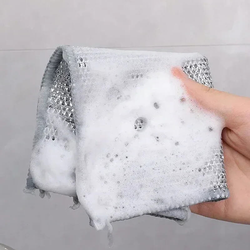 Steel Wire Dish Cloth - Reusable & Powerful Cleaning | Ka-mostore