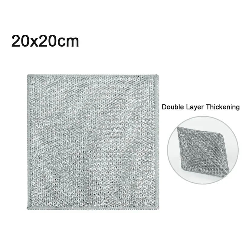 Steel Wire Dish Cloth - Reusable & Powerful Cleaning | Ka-mostore