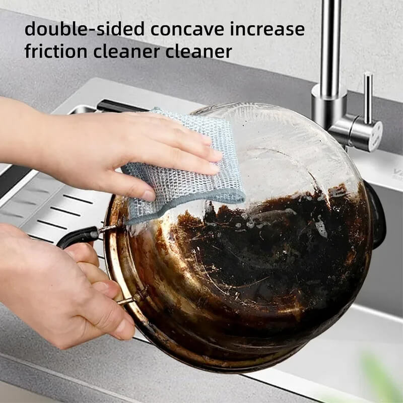 Steel Wire Dish Cloth - Reusable & Powerful Cleaning | Ka-mostore