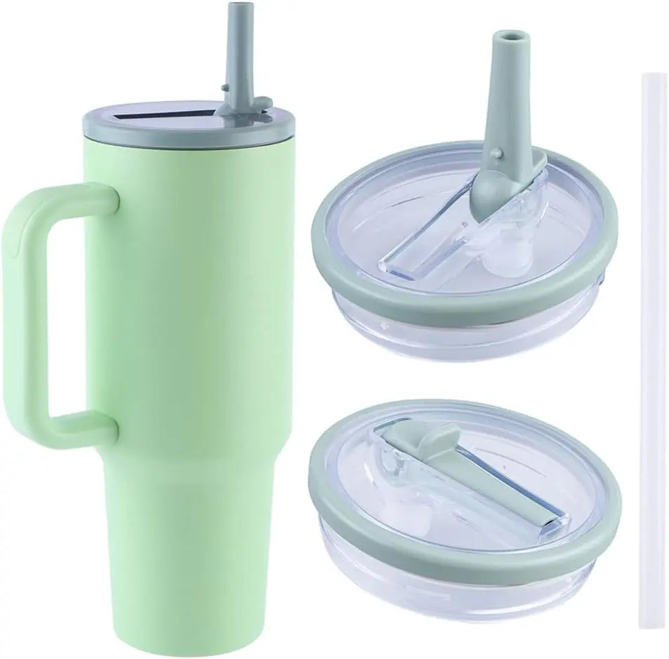 Set of 2 Replacement Lids with Straw for Stanley Cup and Hydro Jug 40 oz | Ka-mostore