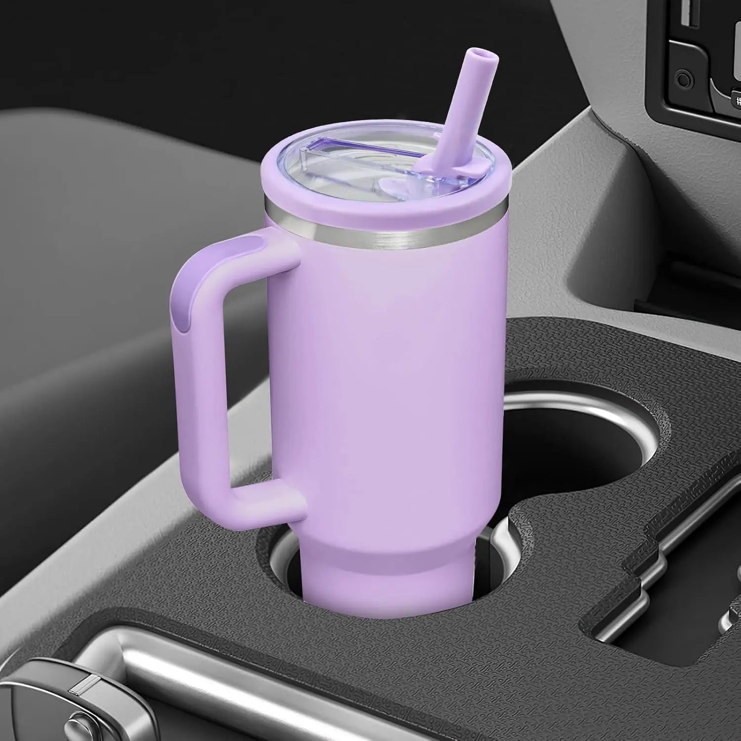 Set of 2 Replacement Lids with Straw for Stanley Cup and Hydro Jug 40 oz | Ka-mostore