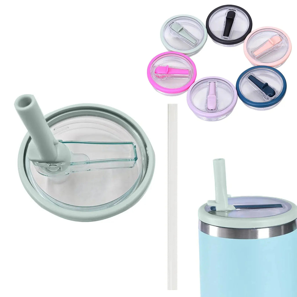 Set of 2 Replacement Lids with Straw for Stanley Cup and Hydro Jug 40 oz | Ka-mostore