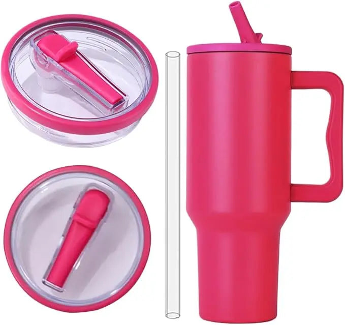 Set of 2 Replacement Lids with Straw for Stanley Cup and Hydro Jug 40 oz | Ka-mostore