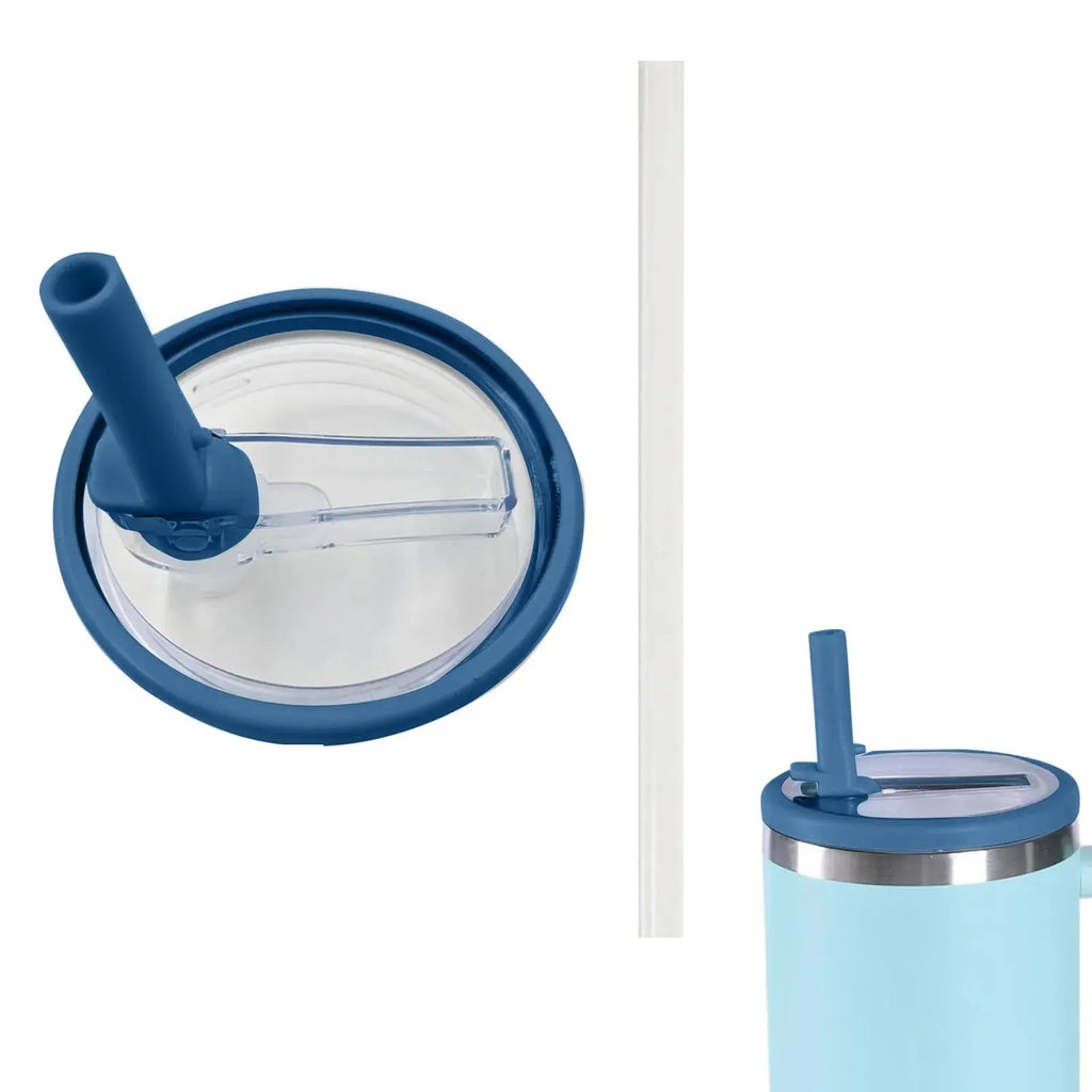 Set of 2 Replacement Lids with Straw for Stanley Cup and Hydro Jug 40 oz | Ka-mostore