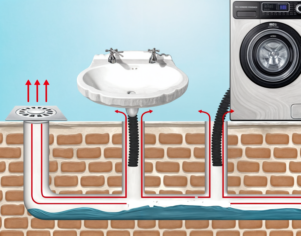 Odor Control Seal for Drains | Ka-mostore