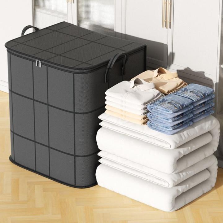 Foldable Bedding Storage Bag — 3 Sizes, Double-Zip Closure