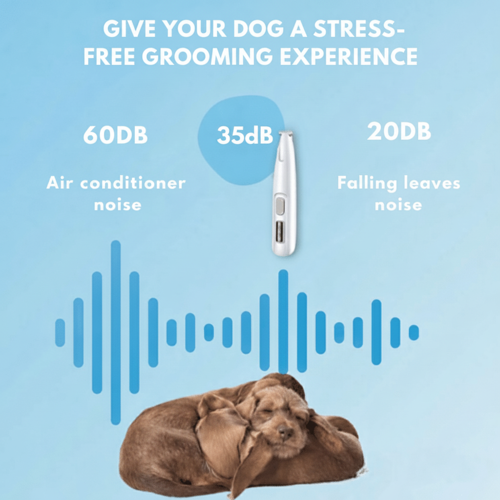 SILENTPET TRIMMER – Quiet Dog Clipper for Gentle Grooming | Ka-mostore