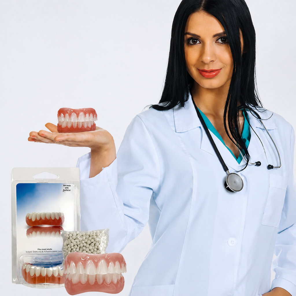 Silicone Dental Prosthetics — Biocompatible Material, Natural Look, Flexible Base