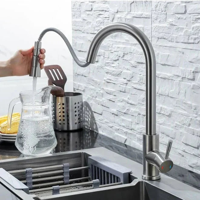 SILQUA – Smart Sensor Kitchen Faucet with Pull-Out Spout | Ka-mostore