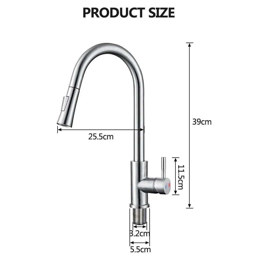 SILQUA – Smart Sensor Kitchen Faucet with Pull-Out Spout | Ka-mostore