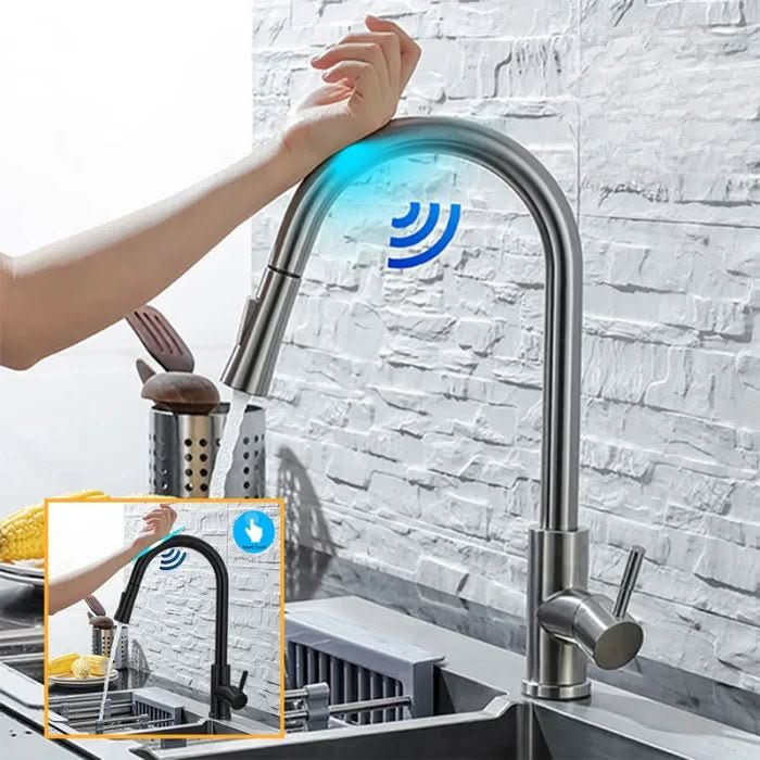 SILQUA – Smart Sensor Kitchen Faucet with Pull-Out Spout | Ka-mostore