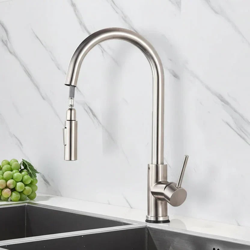 SILQUA – Smart Sensor Kitchen Faucet with Pull-Out Spout | Ka-mostore