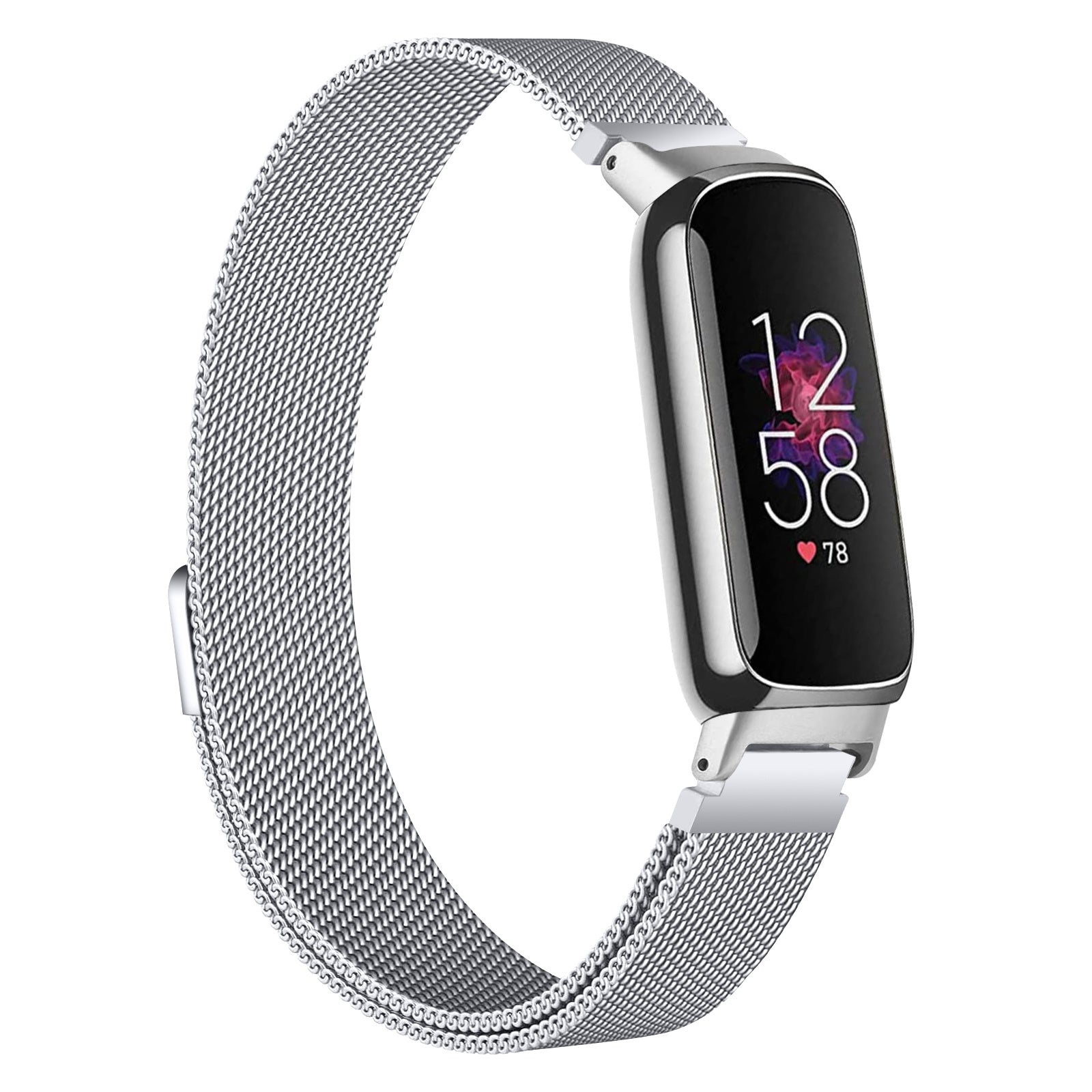 Silver Finish Edition Milanese Strap — Fitbit Inspire 3