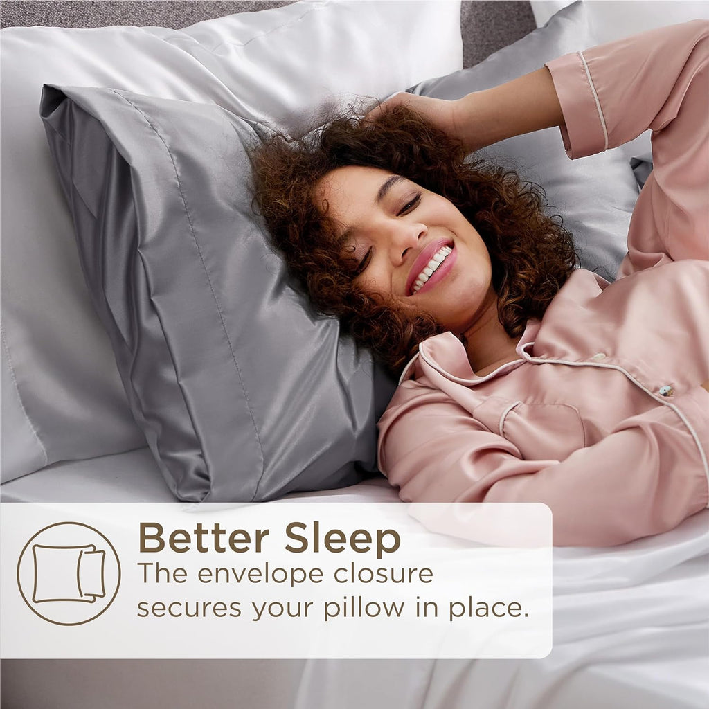 Skin Recovering Mulberry Silk Pillowcase - Twin Pack | Ka-mostore