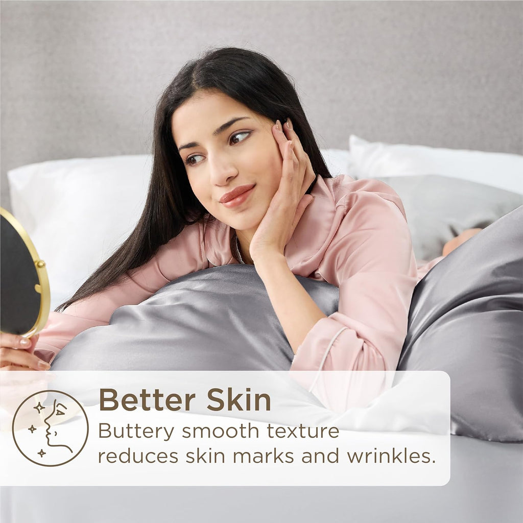 Skin Recovering Mulberry Silk Pillowcase - Twin Pack | Ka-mostore
