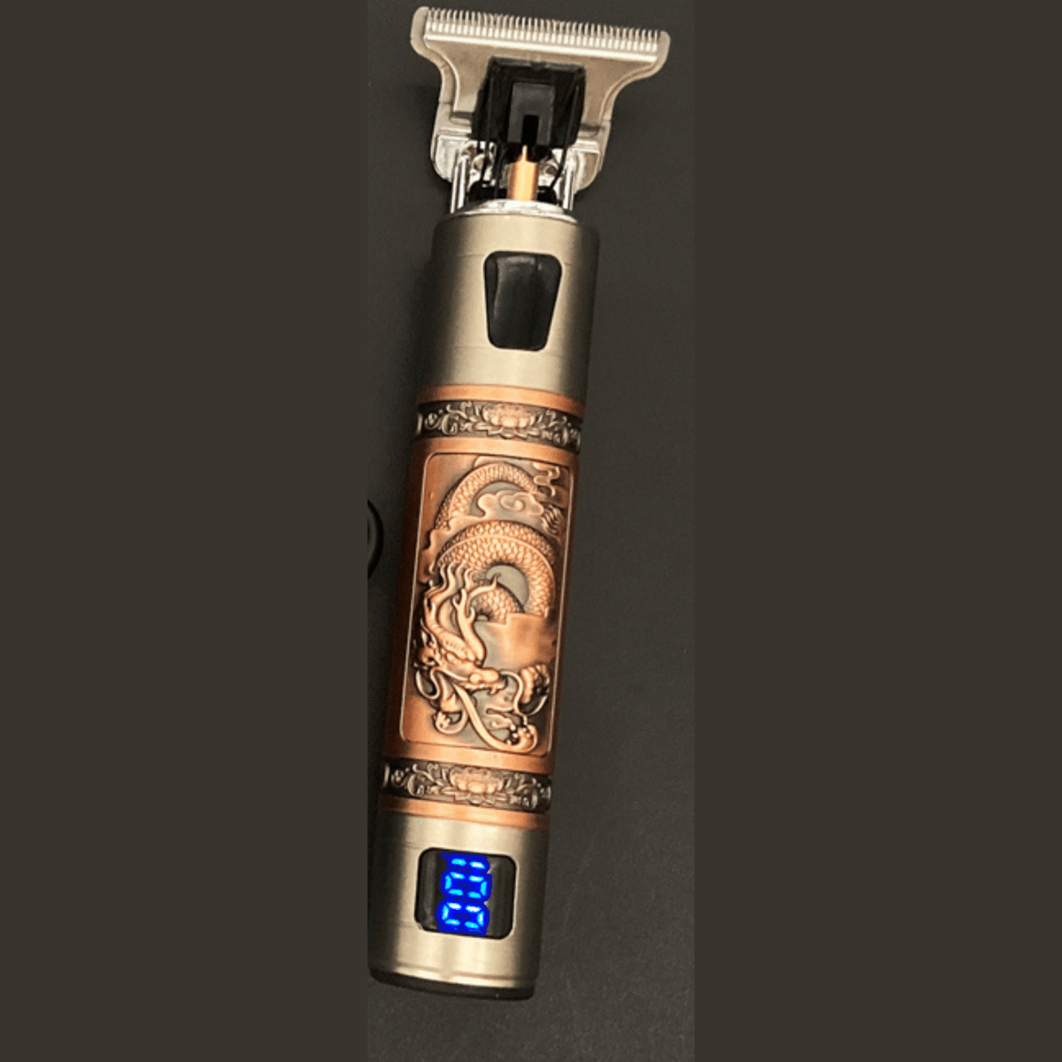 SKULLTRIM – Vintage beard trimmer with battery and precise cut for beard and hair | Ka-mostore